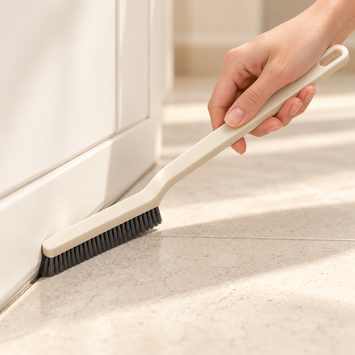 crevice cleaning brush — product use detail 5