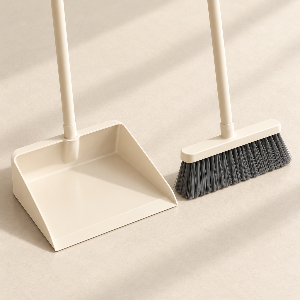 Long Handle Dustpan Set — head details