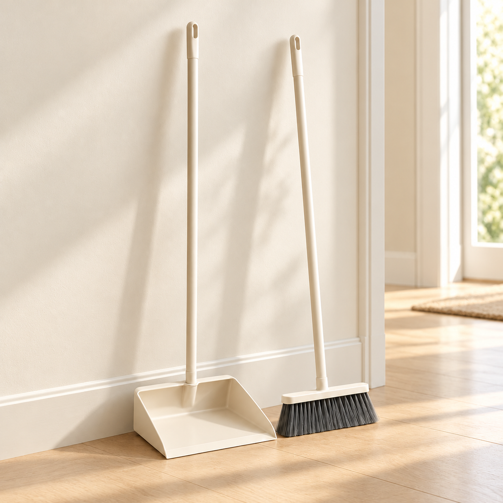 Long Handle Dustpan Set — home setting