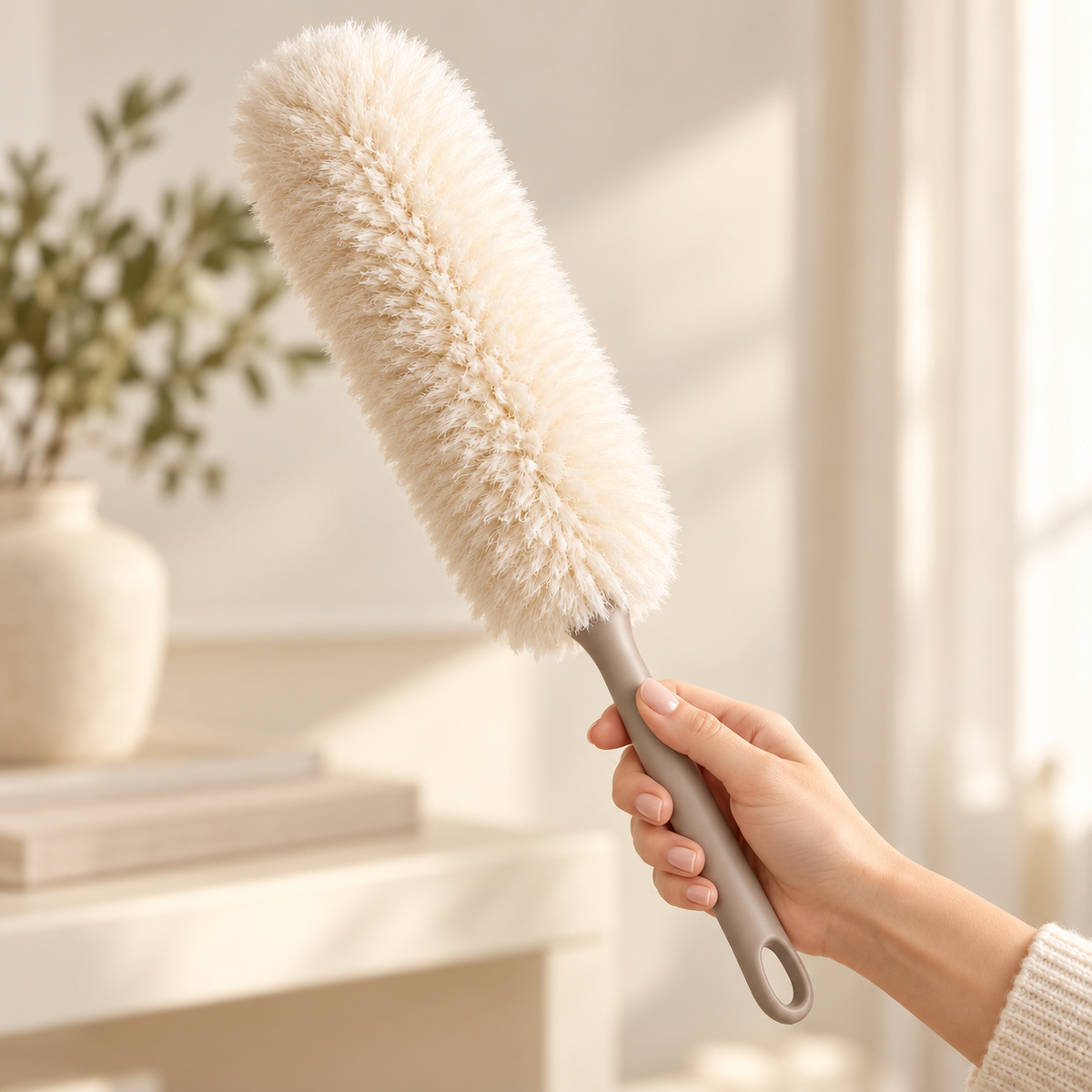 soft dusting wand — product use detail 5